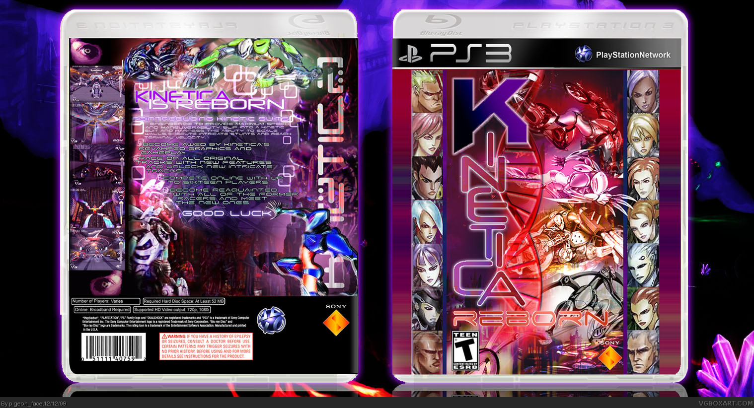 Kinetica: Reborn box cover