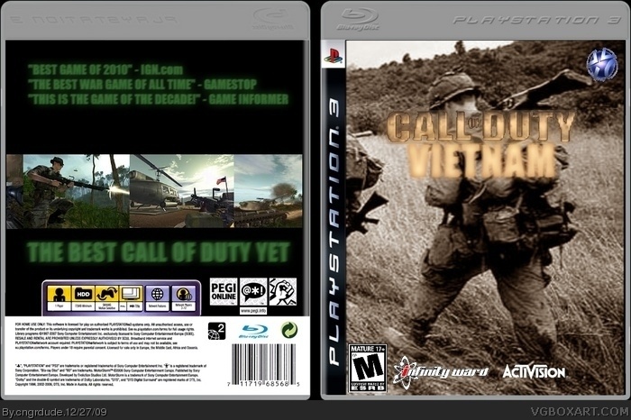 Call Of Duty: Vietnam box art cover