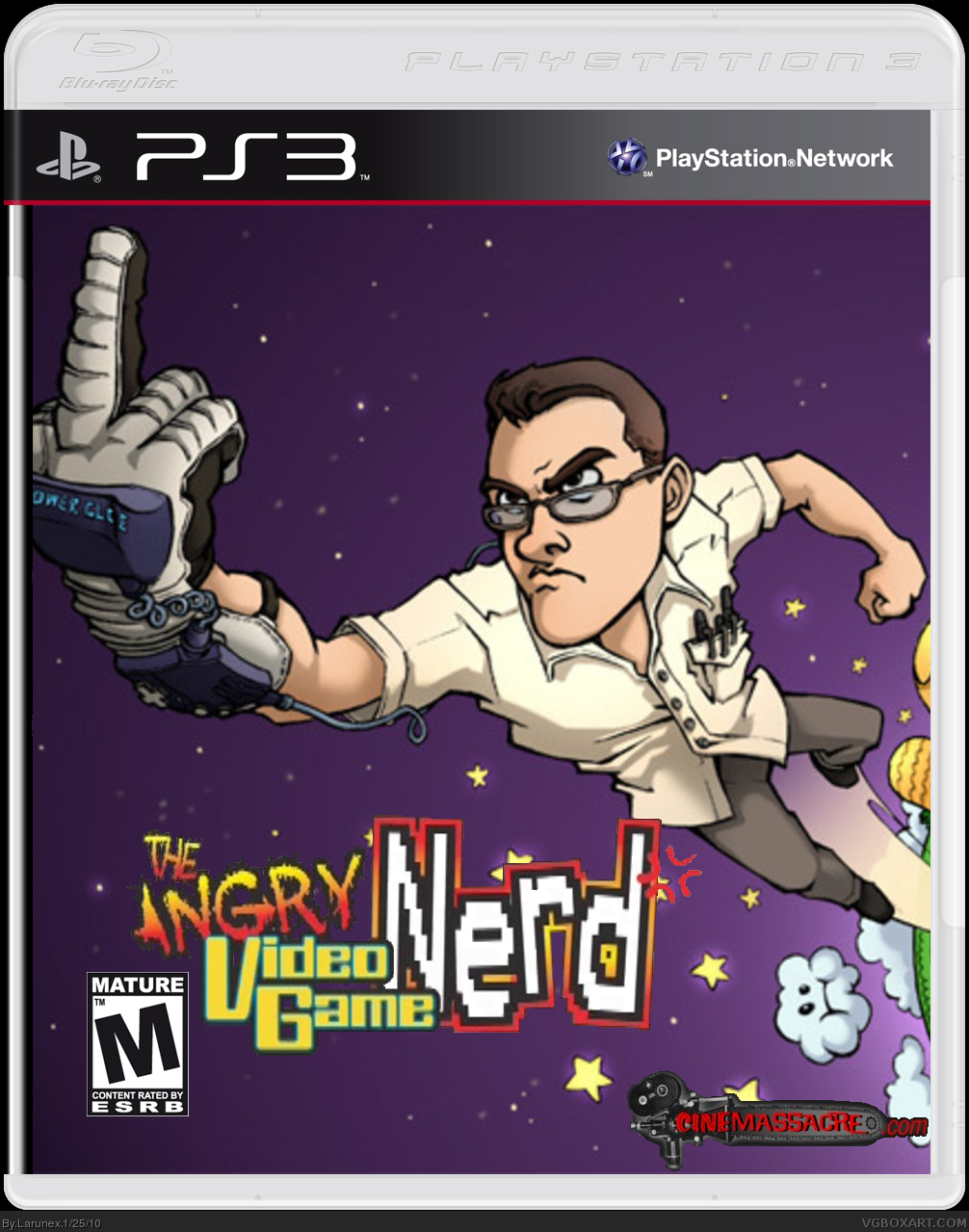 The Angry Video Game Nerd Game box cover