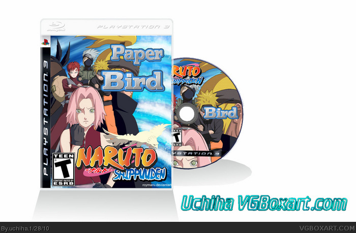 Naruto Shippuden: Paper Bird box art cover