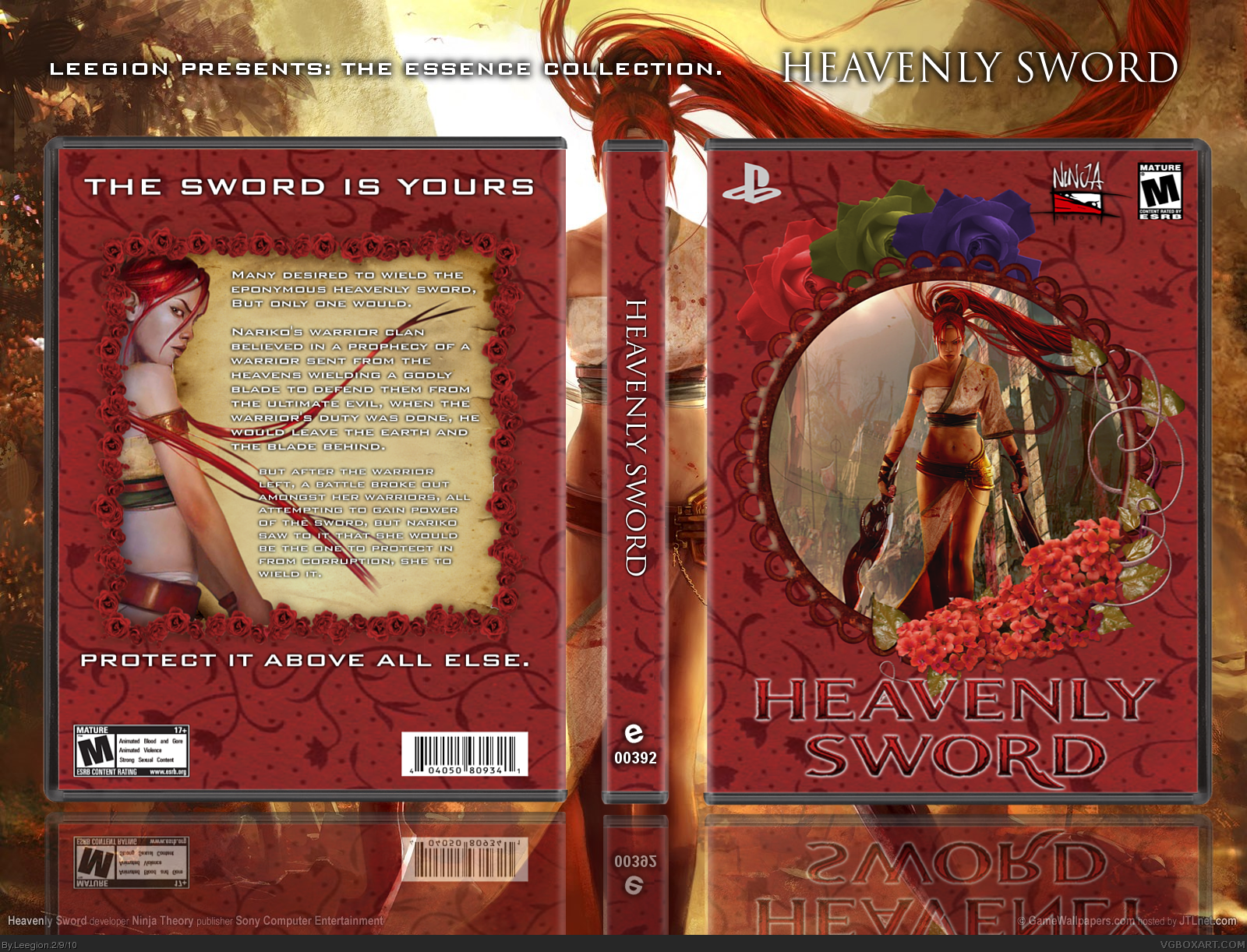 Heavenly Sword box cover