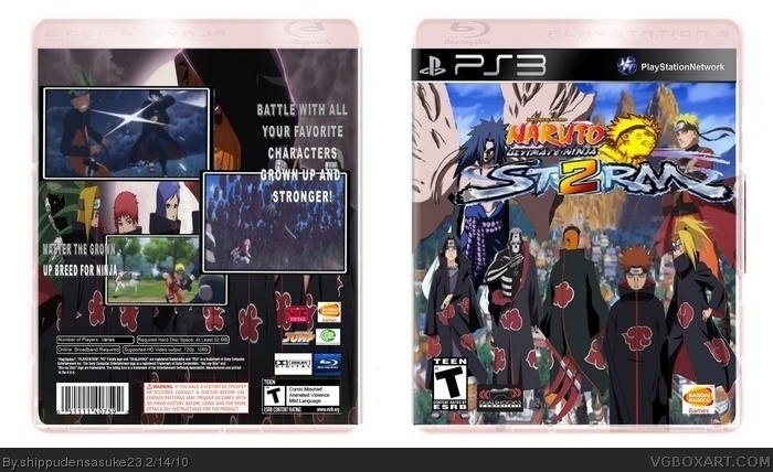 Naruto ultimate ninja storm II box art cover