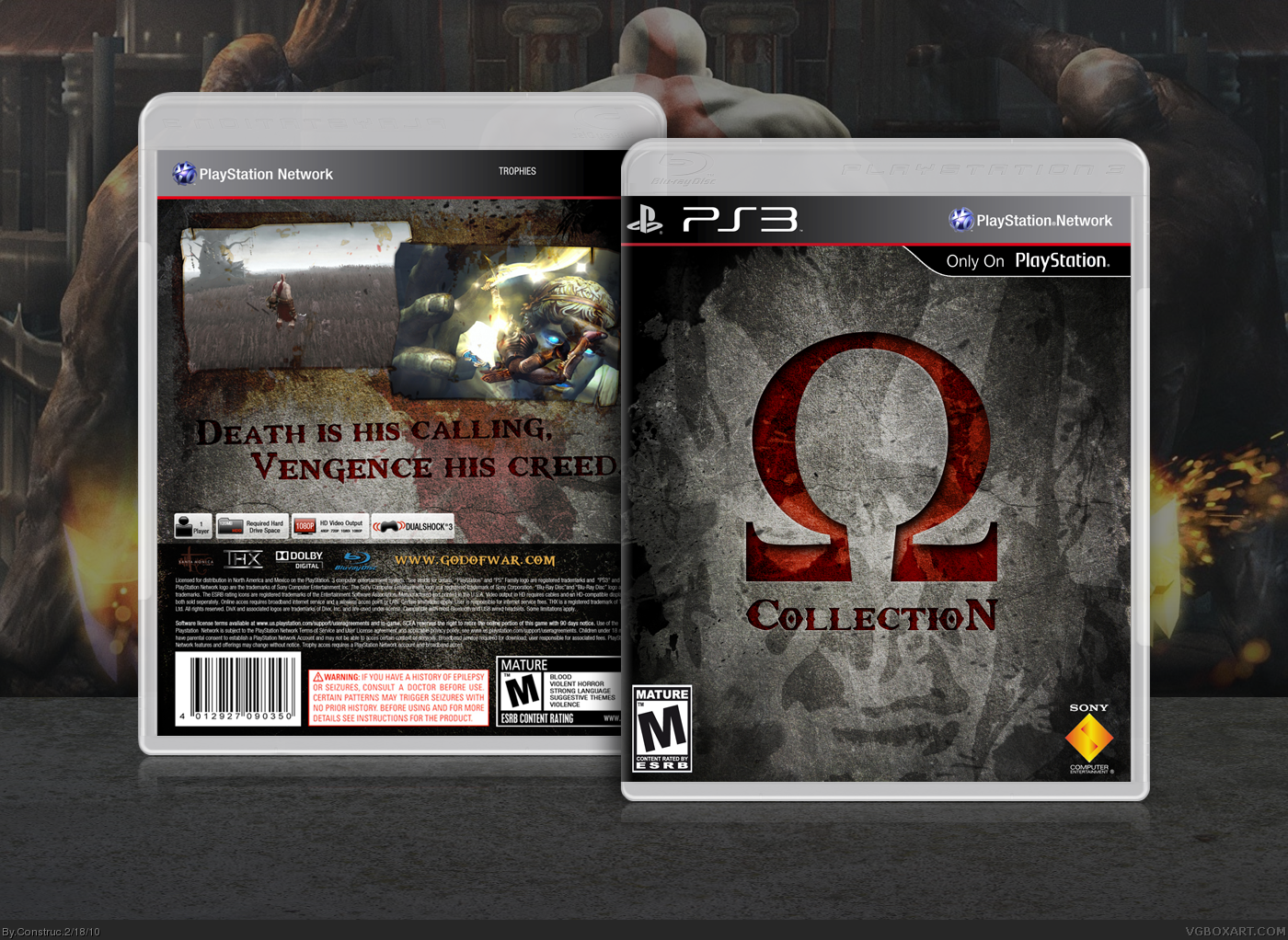 God of War Collection box cover