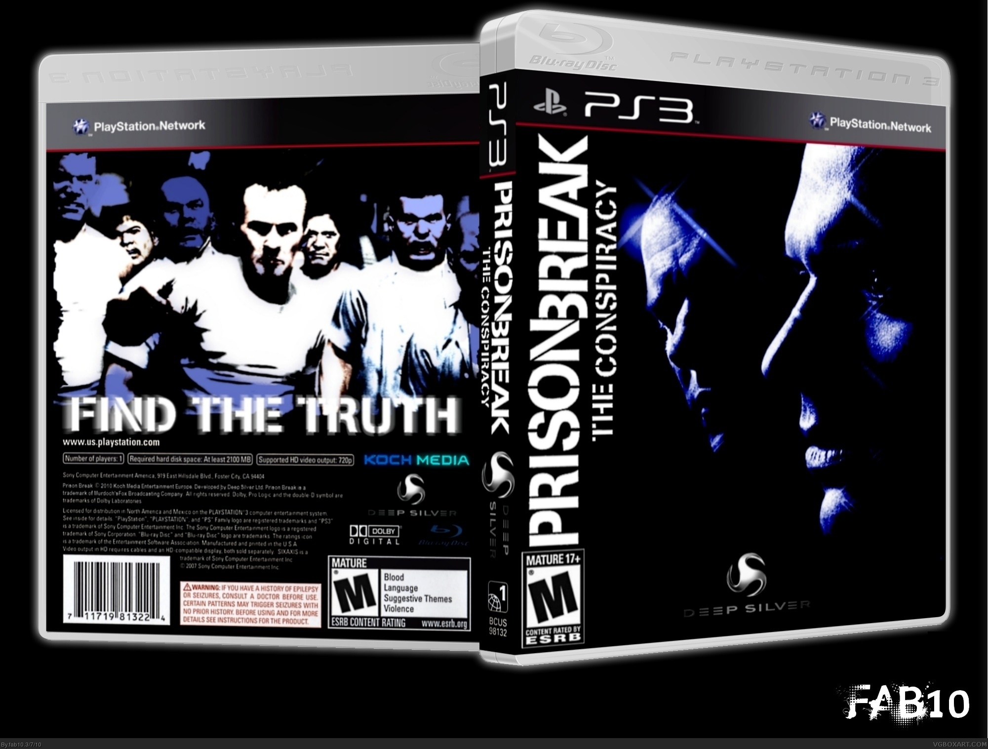 Prison Break: The Game box cover