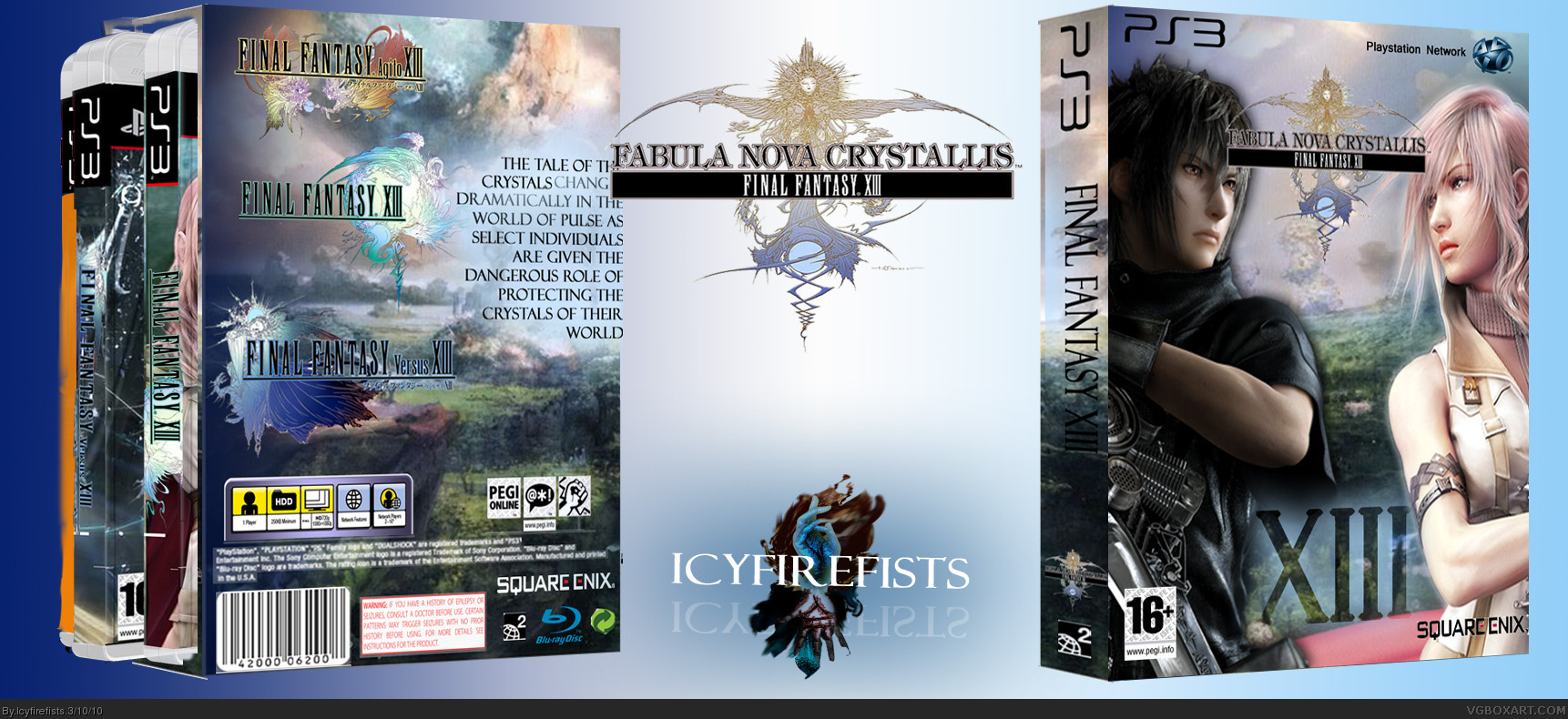 Final Fantasy XIII - Fabula Nova Crystallis box cover