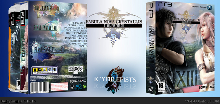 Final Fantasy XIII - Fabula Nova Crystallis box art cover