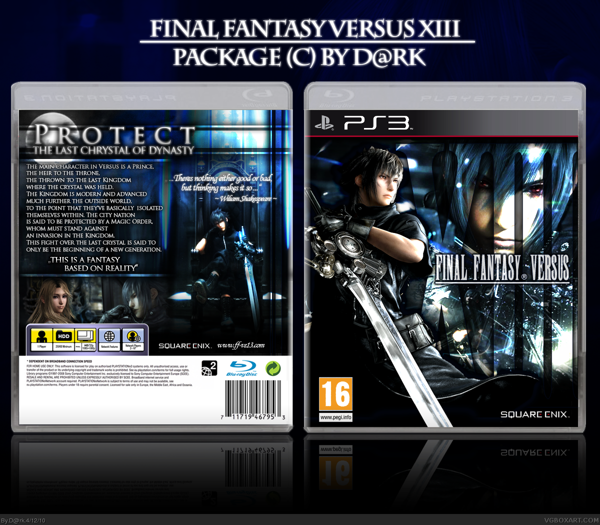 Final Fantasy  Versus XIII box cover