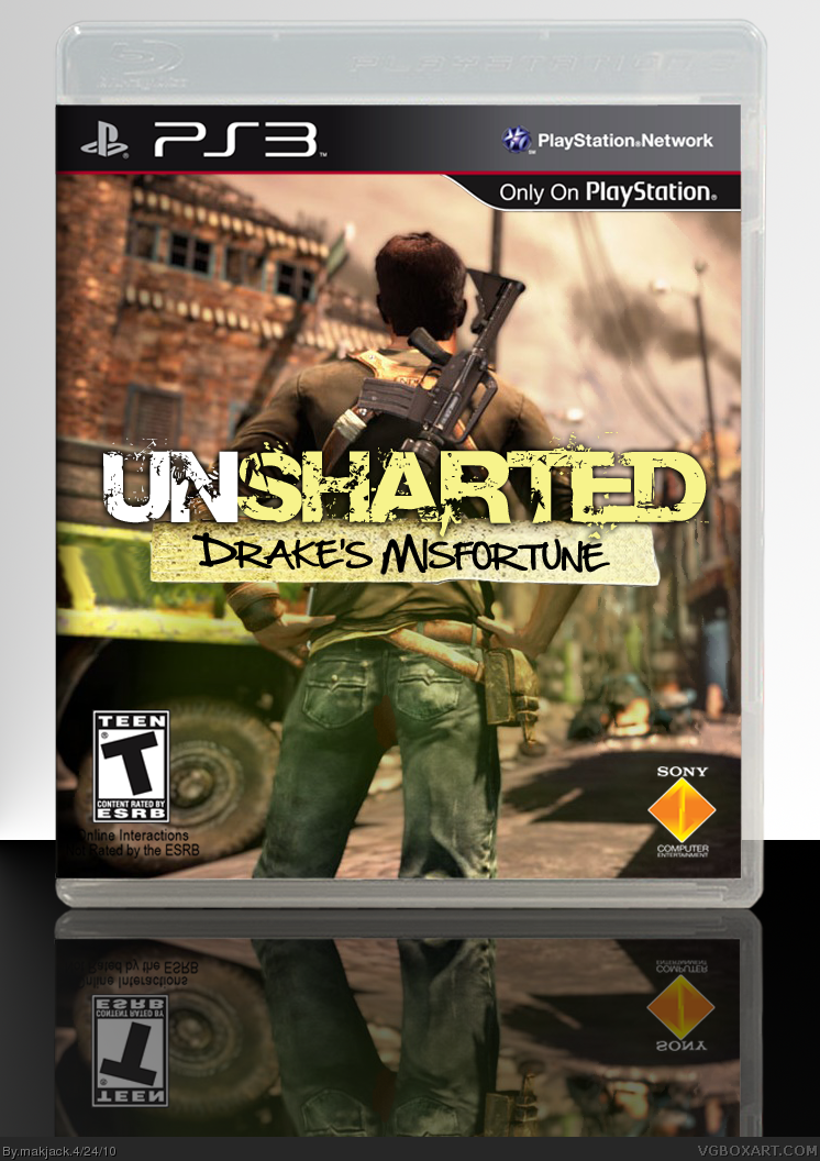 Unsharted: Drake's Misfortune box cover