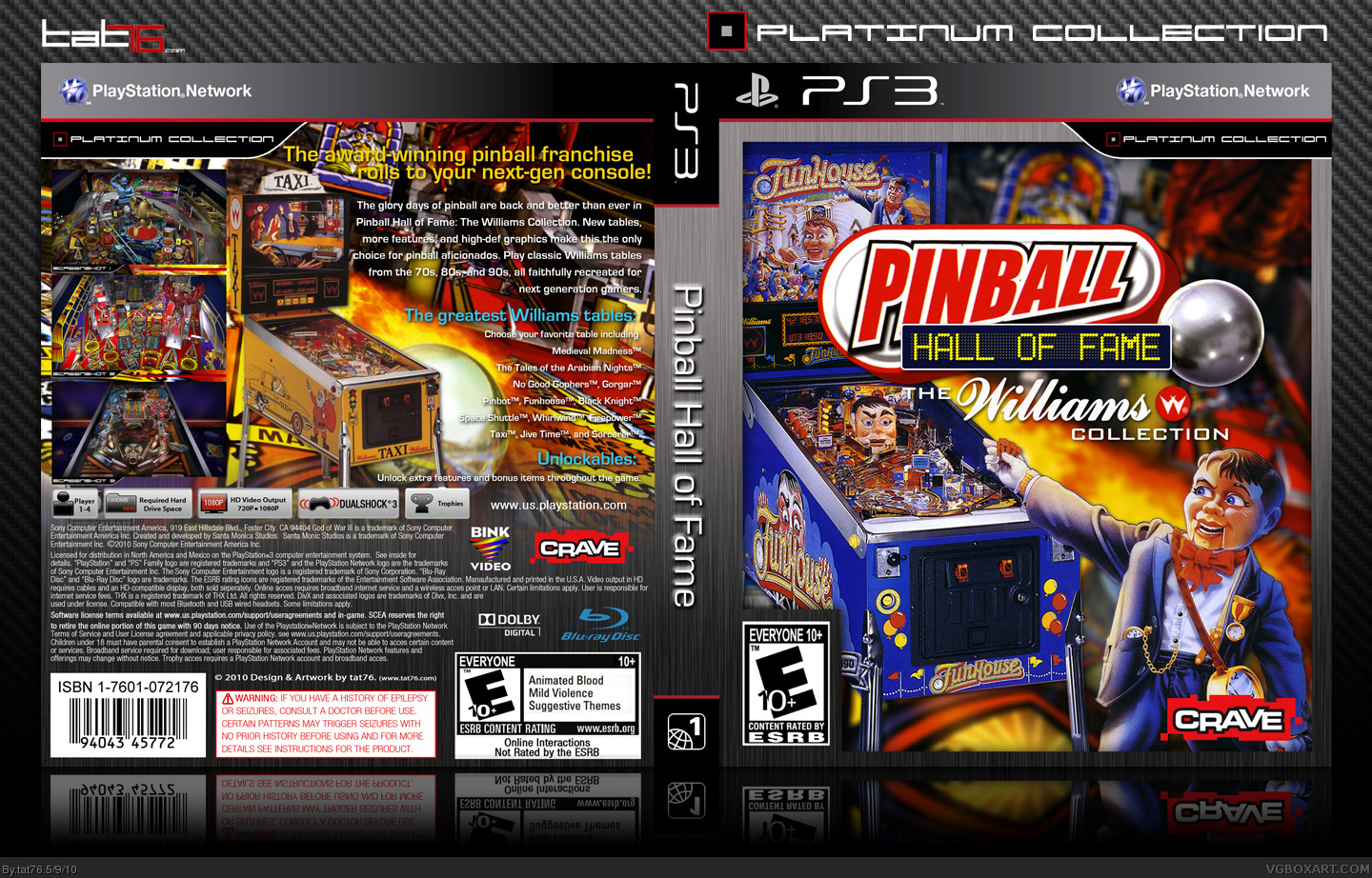 Pinball Hall of Fame - The Williams Collection box cover