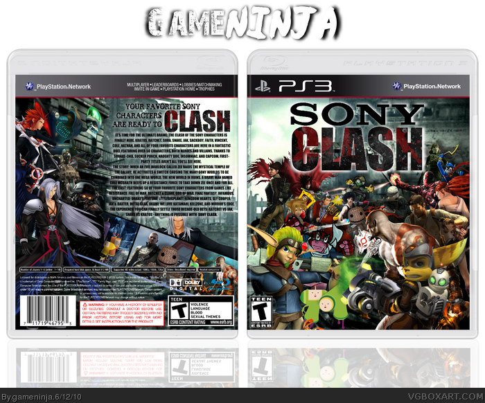 Sony Clash box art cover