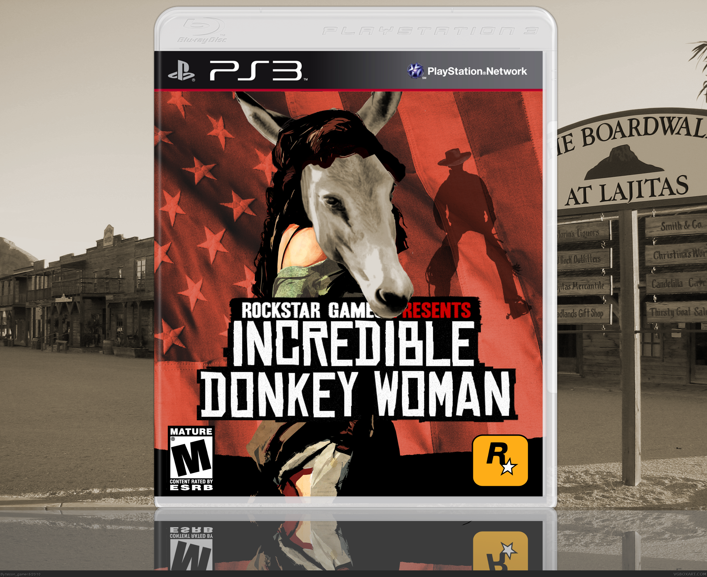 Incredible Donkey Woman box cover
