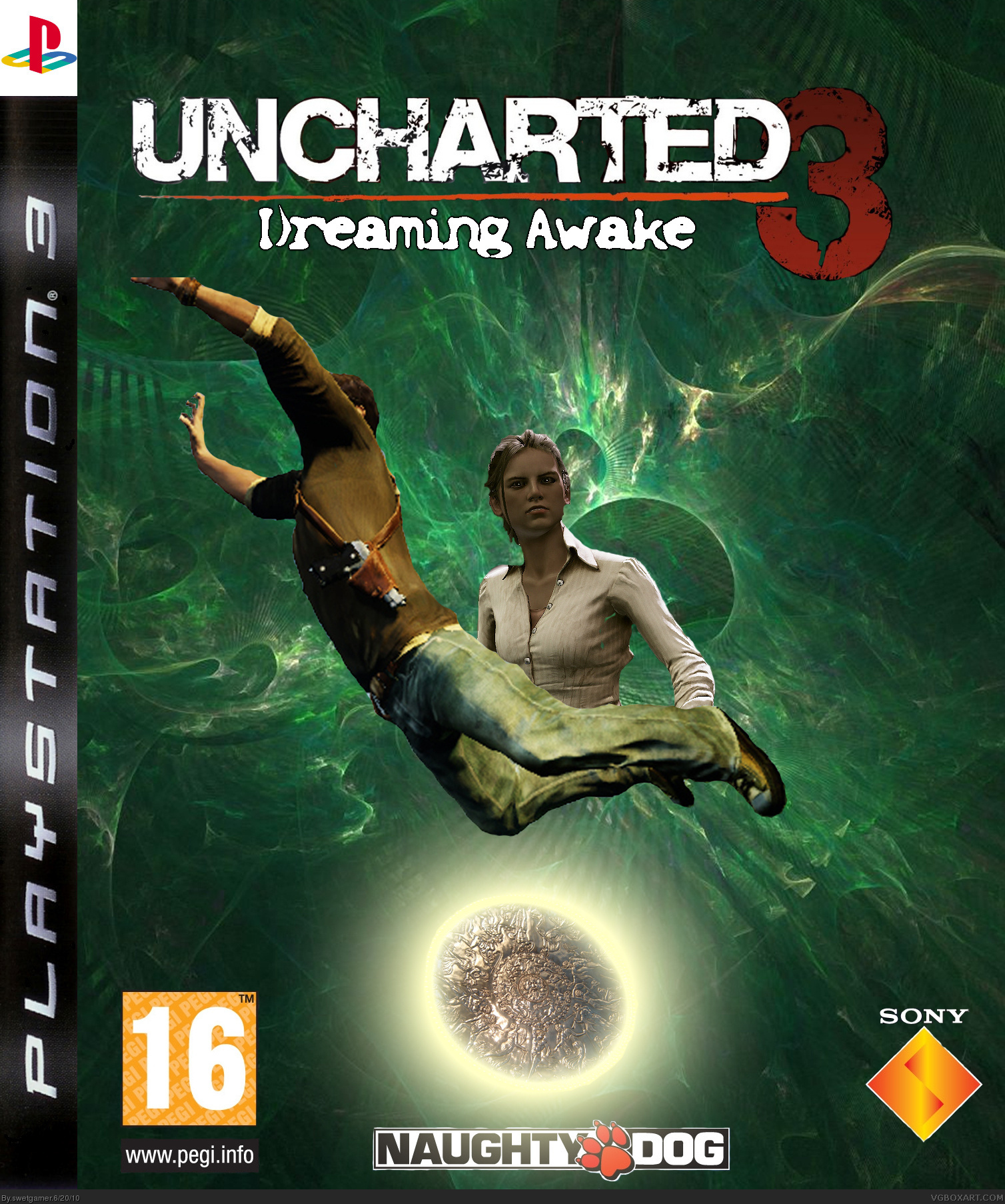 Uncharted 3 box cover