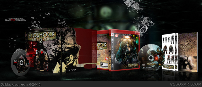 Bioshock 2: Signed Artbox Collectors Edition box art cover