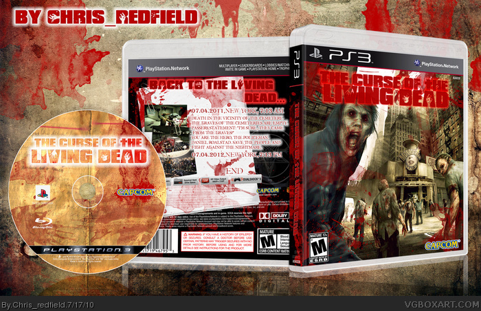 The Curse of the Living Dead box art cover