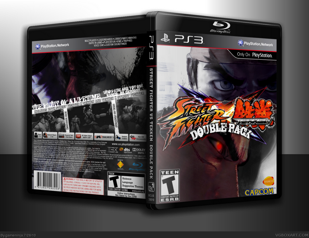 Street Fighter vs. Tekken: Double Pack box cover