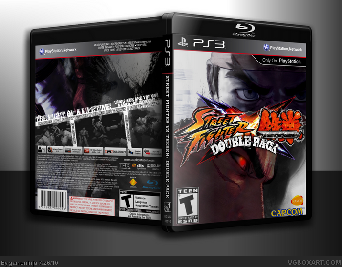 Street Fighter vs. Tekken: Double Pack box art cover