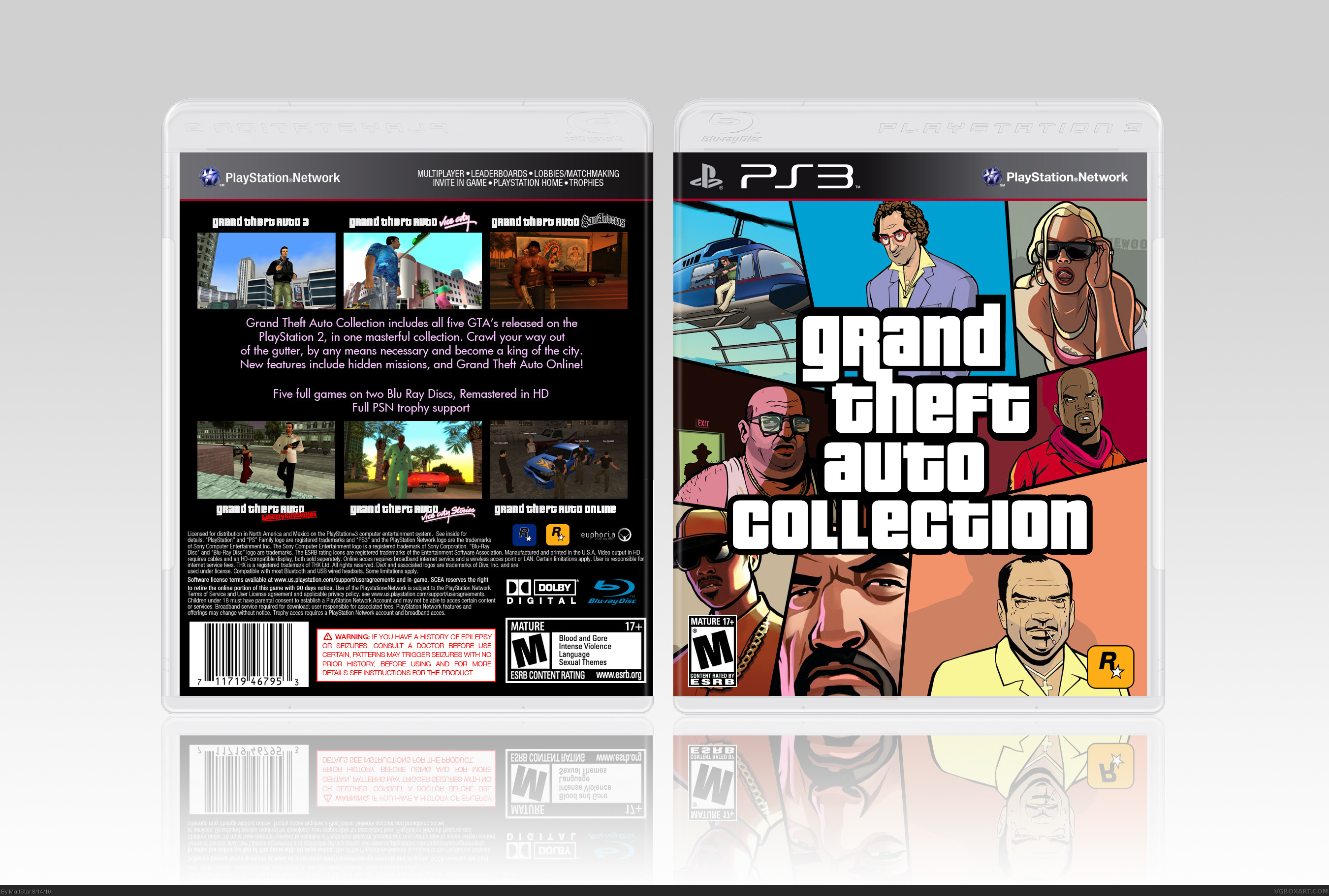 Grand Theft Auto Collection box cover