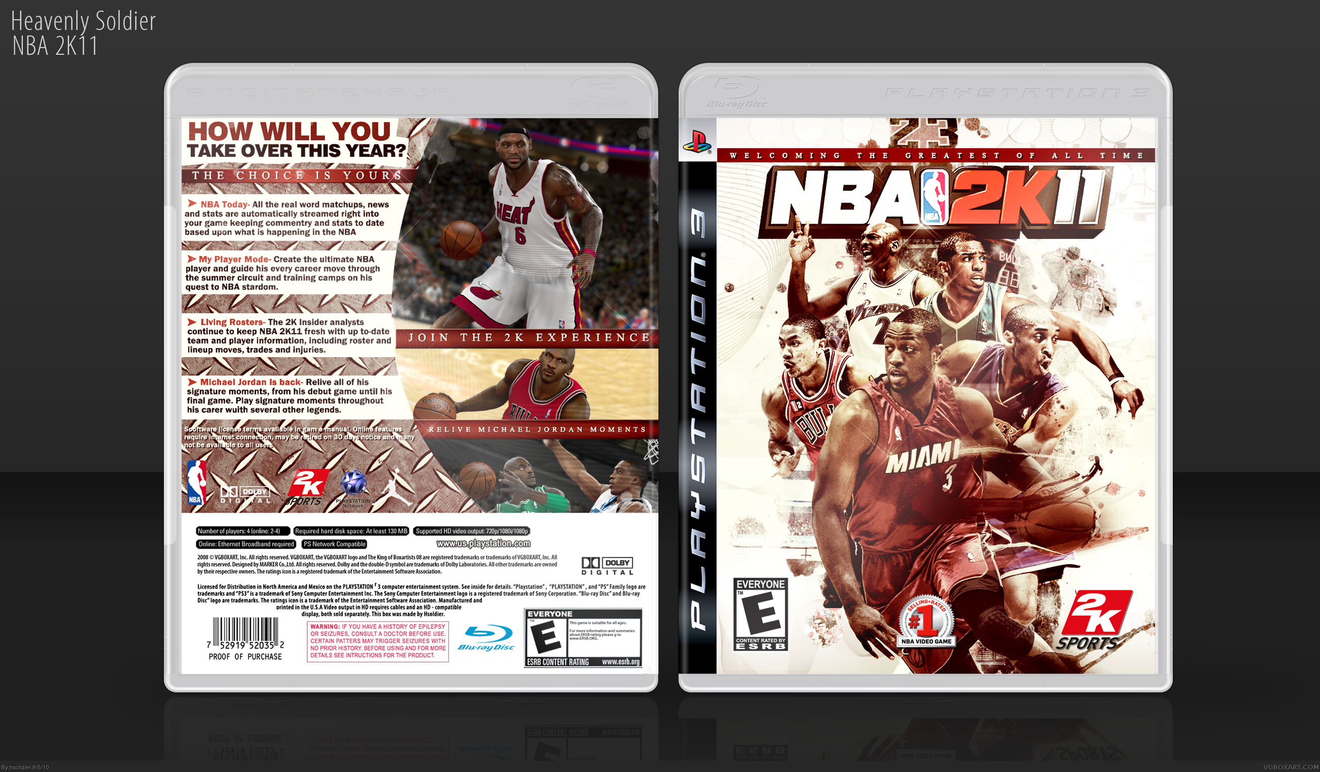 NBA 2K11 box cover