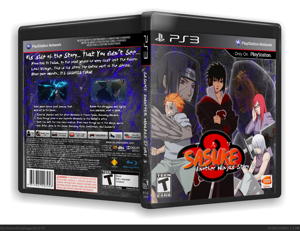 Sasuke: Another Ninja's Story 3 box cover
