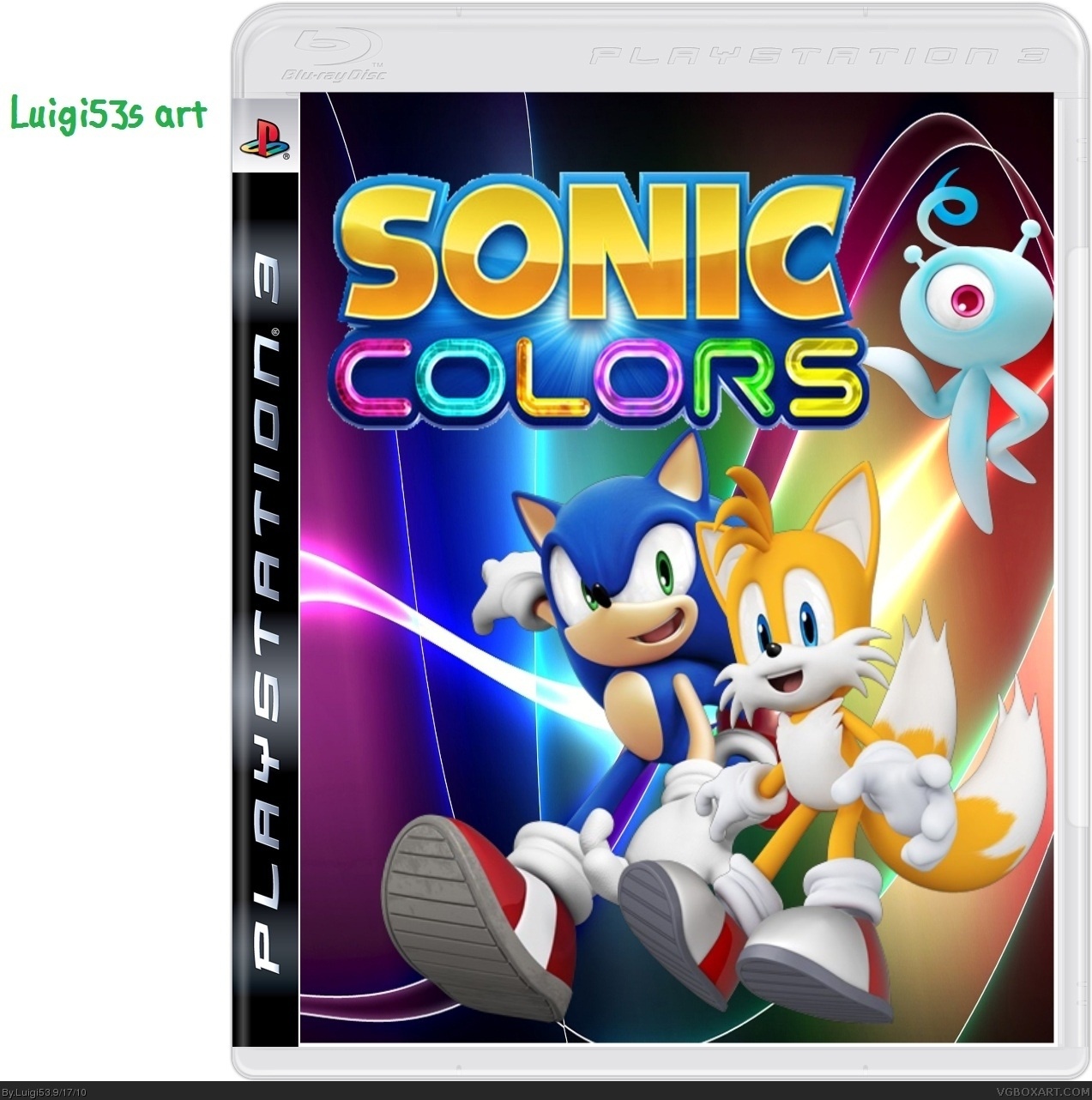 Sonic Colors box cover