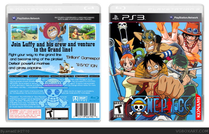 One Piece box art cover