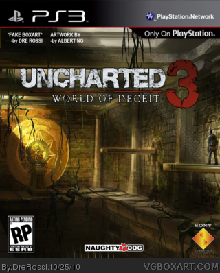 Uncharted 3: World of Deceit box cover