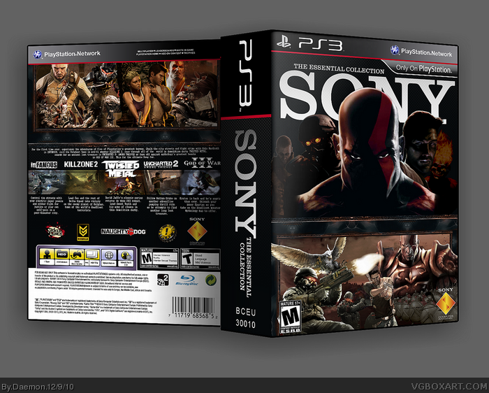 Sony: The Essential Collection box art cover