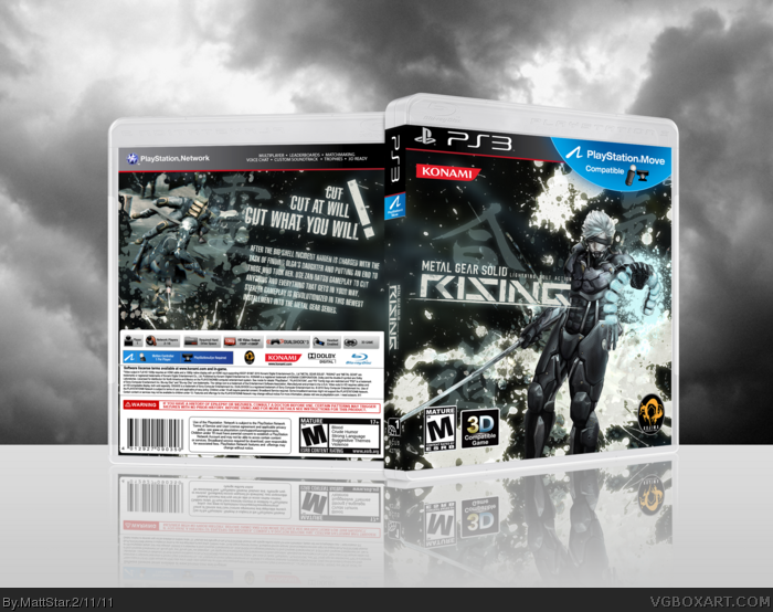Metal Gear Solid Rising box art cover