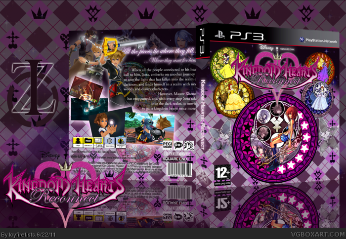 Kingdom Hearts Reconnect box art cover