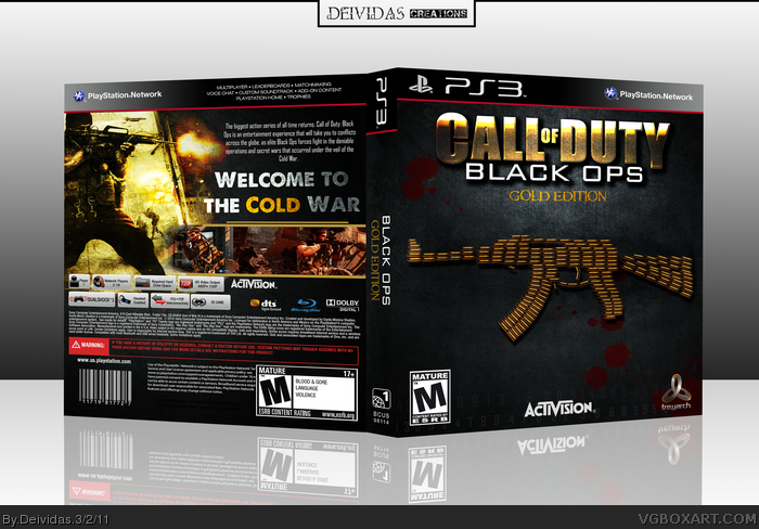 Call of Duty: Black Ops (Gold Edition) box art cover