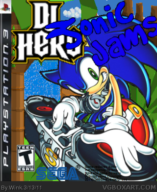 DJ Hero Sonic Jams box cover