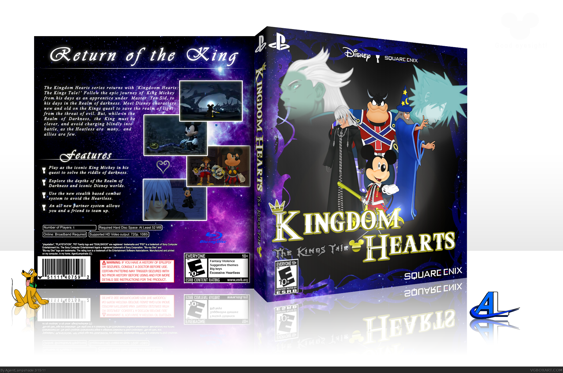 Kingdom Hearts: The Kings Tale box cover