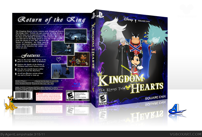 Kingdom Hearts: The Kings Tale box art cover