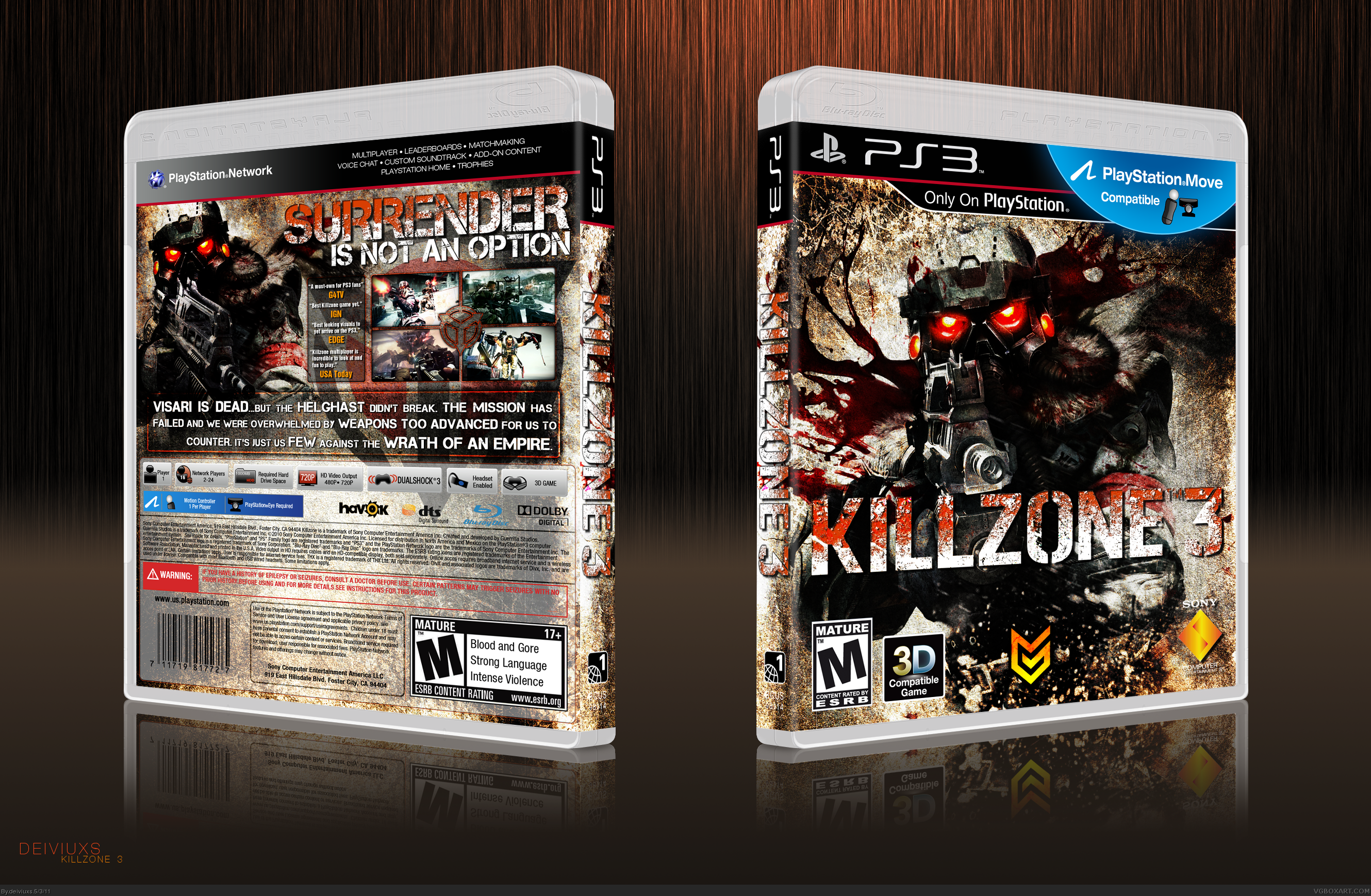 Killzone 3 box cover