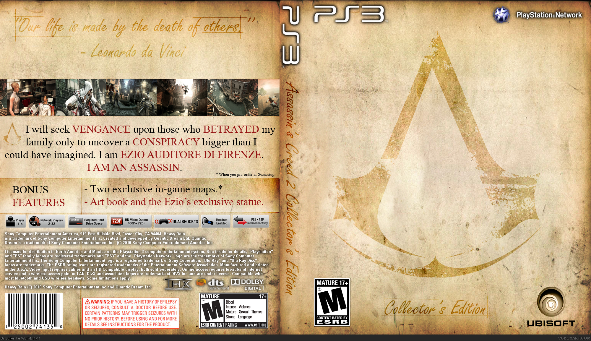 Assassin's Creed 2 Collector's Edition box cover
