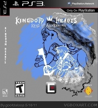 Kingdom Hearts: Keys of Awakening box art cover