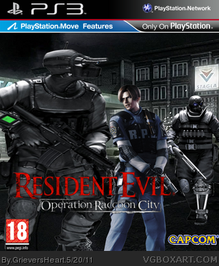 Resident Evil : Operation Raccoon City PS3 box art cover