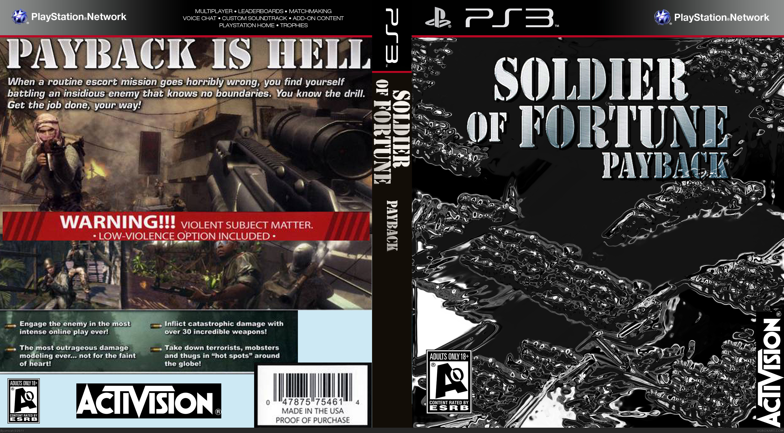 Soldier Of Fortune Payback box cover