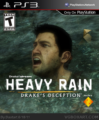 Heavy Rain Drake's Deception box art cover