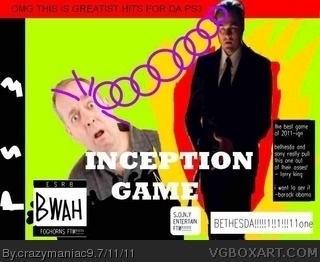 inception the game box art cover