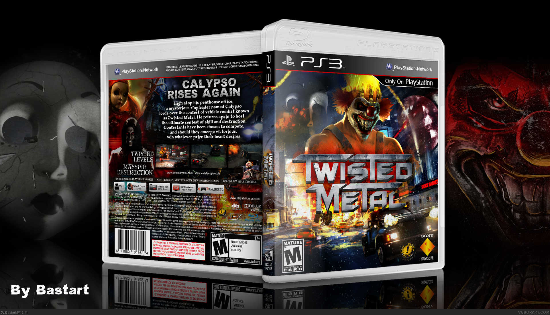 Twisted Metal box cover