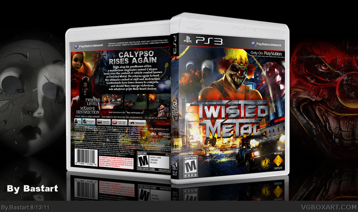 Twisted Metal box art cover