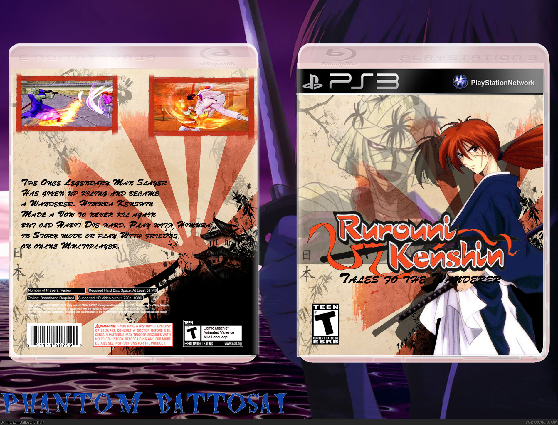 Rurouni Kenshin: Tales of the Wanderer box cover
