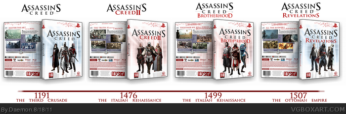 Assassin's Creed Collection box art cover