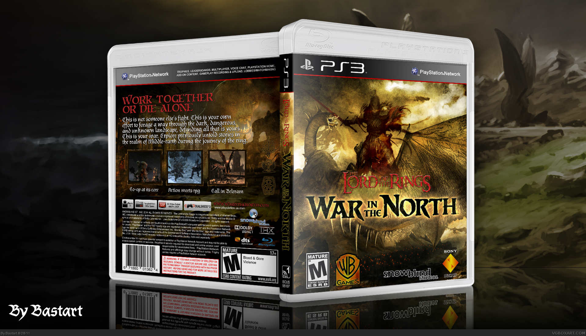 LOTR: War in the North box cover