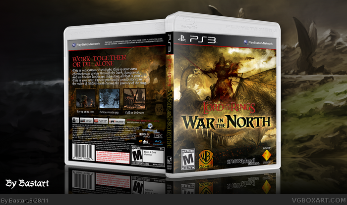 LOTR: War in the North box art cover