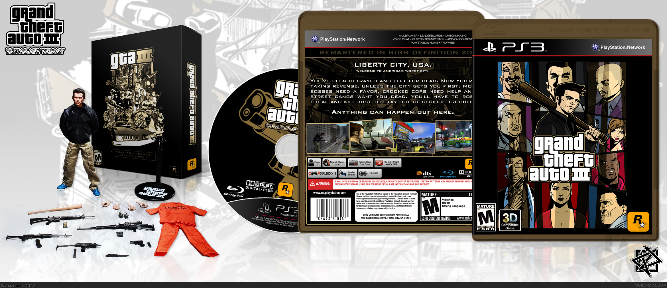 Grand Theft Auto III Collectors Edition box cover