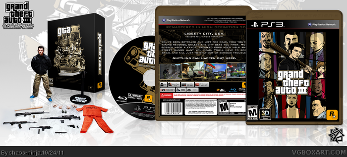 Grand Theft Auto III Collectors Edition box art cover