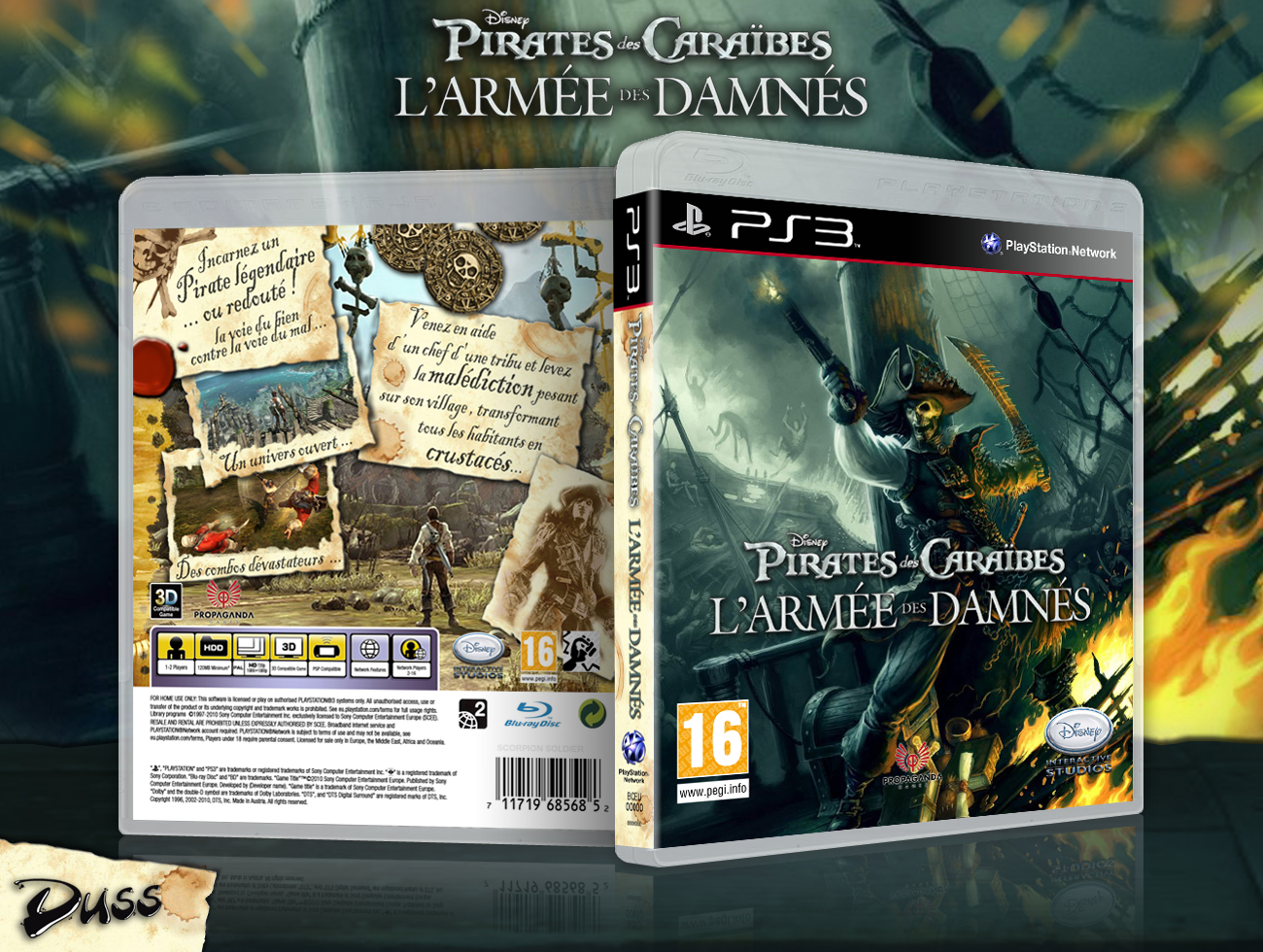Pirates of the Caribbean: Armada of the Damned box cover