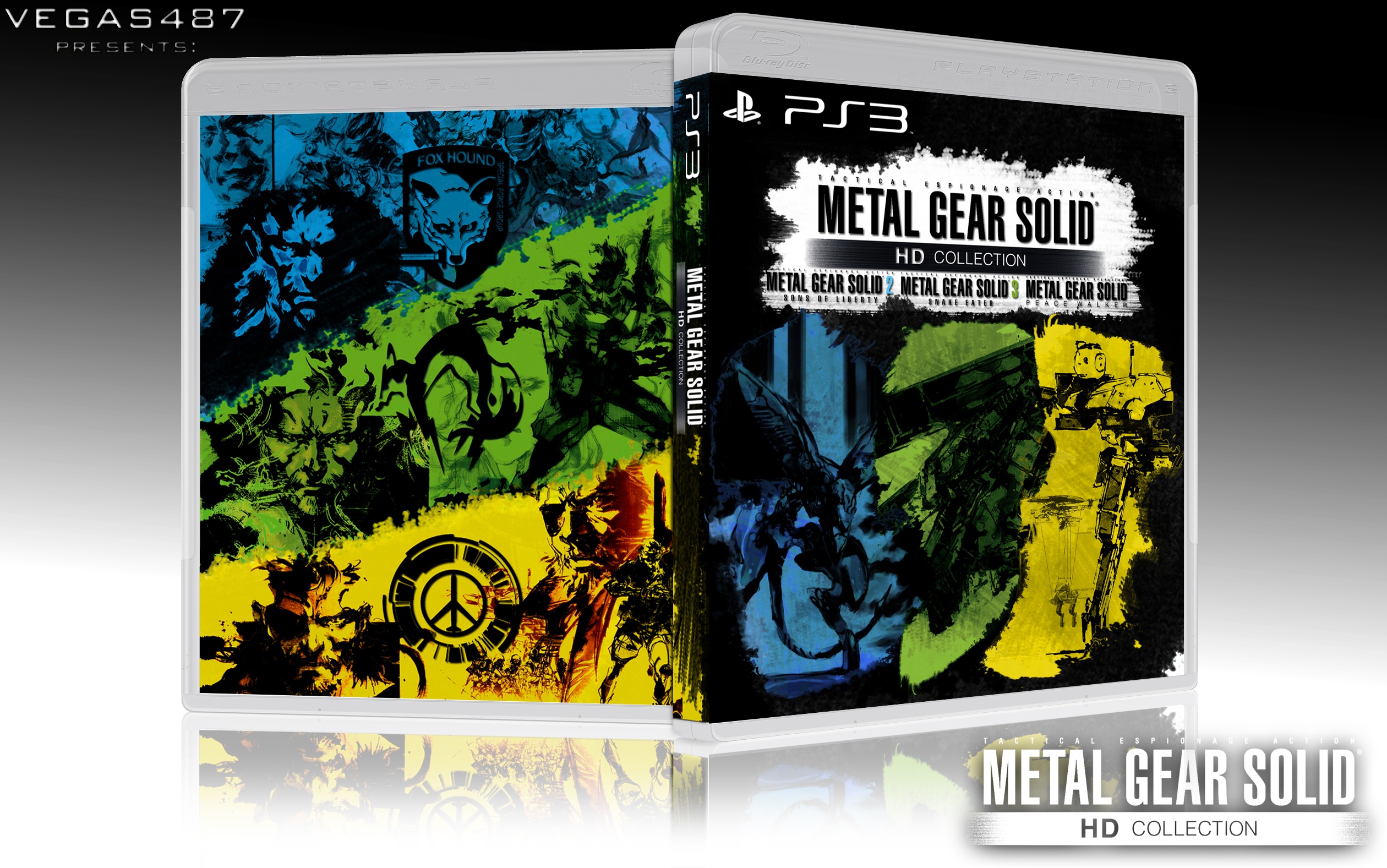 Metal Gear Solid HD Collection box cover